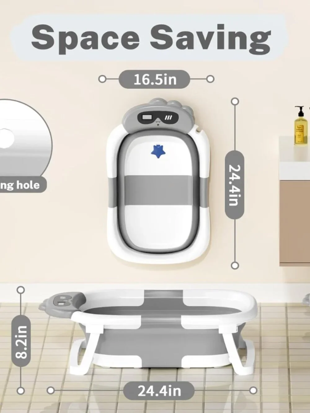 Portable baby bath